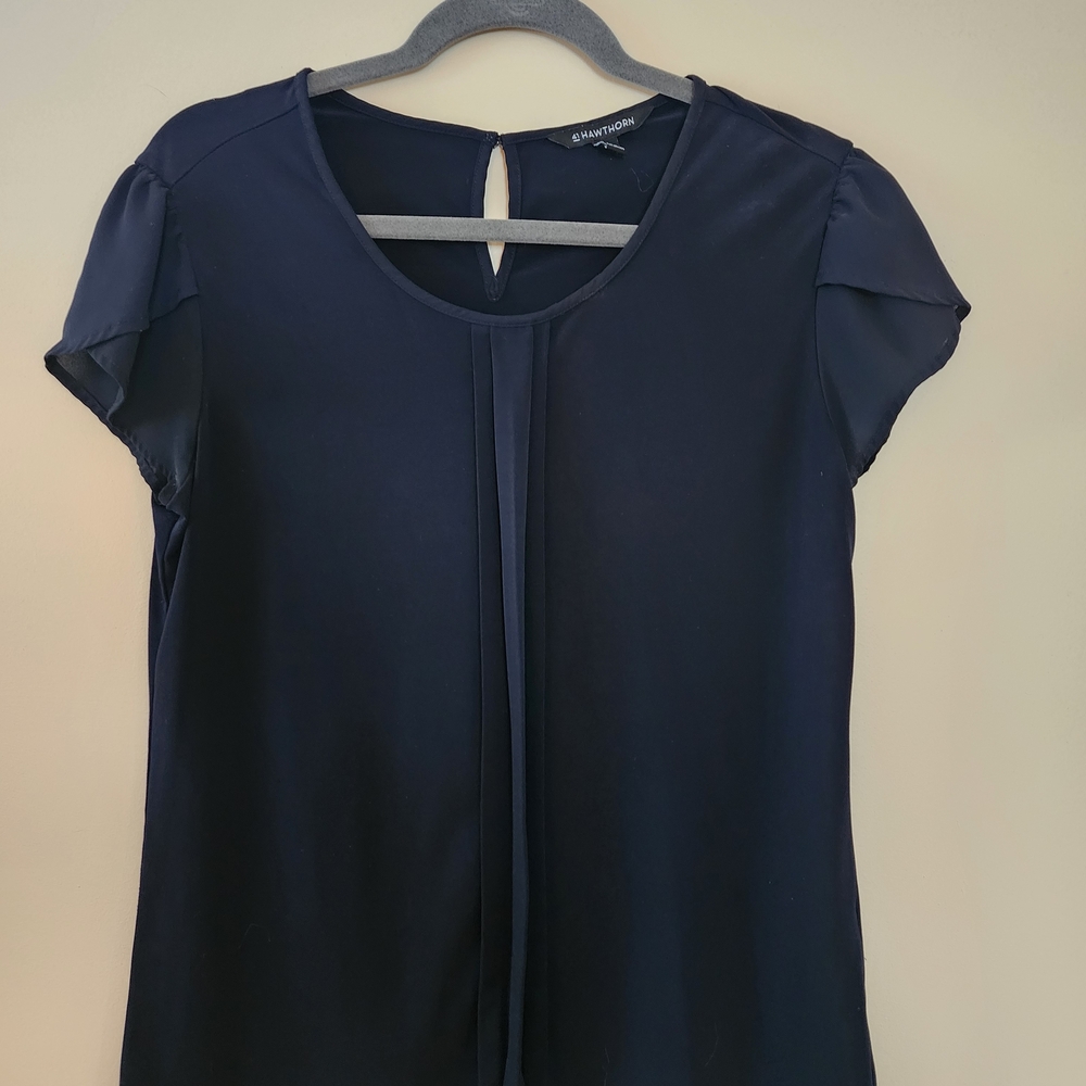 41 Hawthorn Classic Navy Blouse